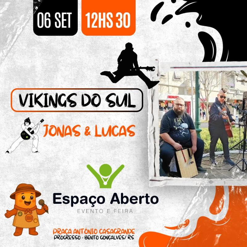 Os Vikings do Sul na Espaço Aberto