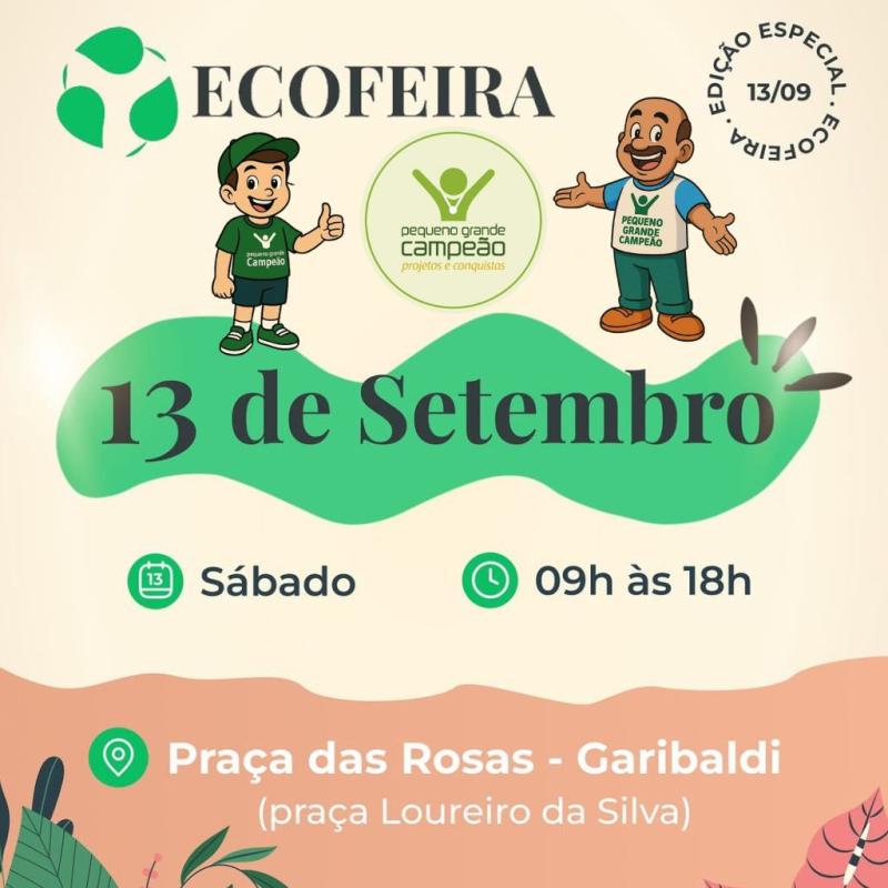 É amanhã, em Garibaldi! Venha Conhecer!