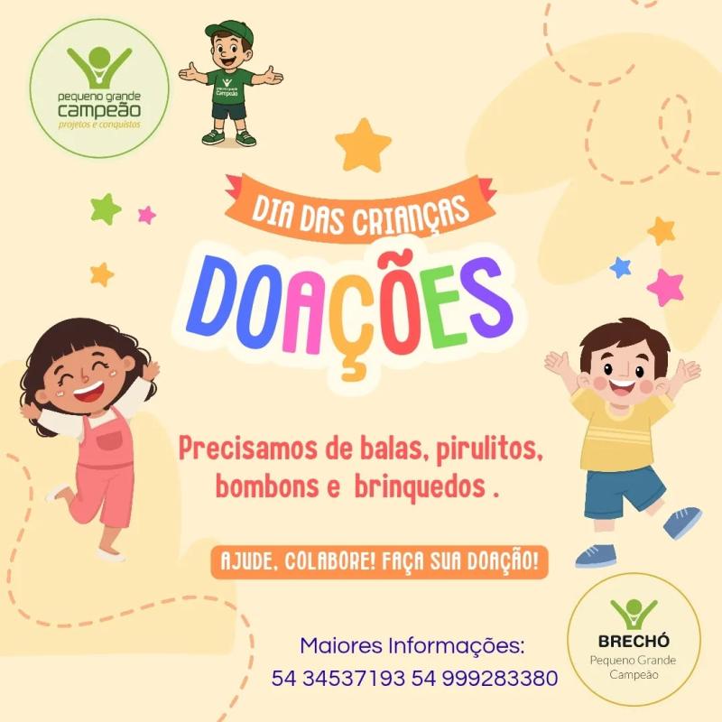 Precisamos de Ajuda! Quer Doar?!