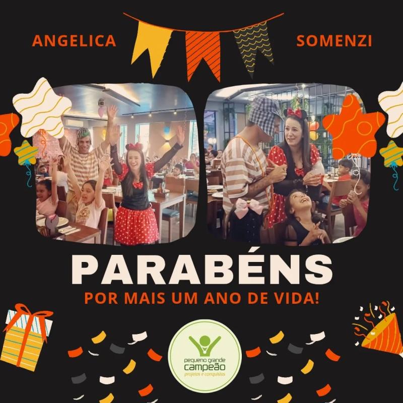 Parabéns, Angelica!