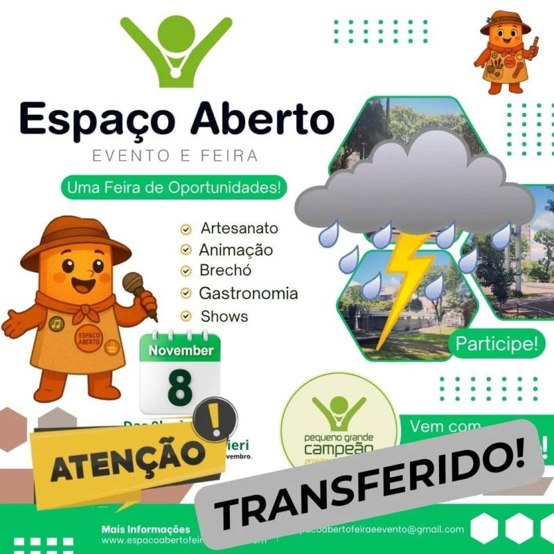 Espaço Aberto é Transferida