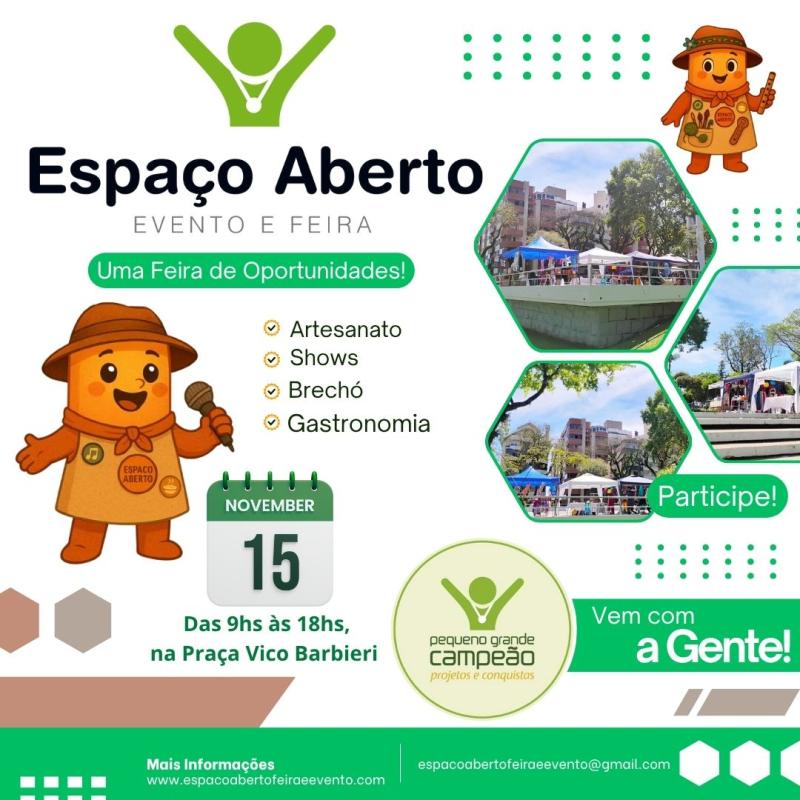 Sábado, dia 15 de Novembro é Dia de Feiras em Bento