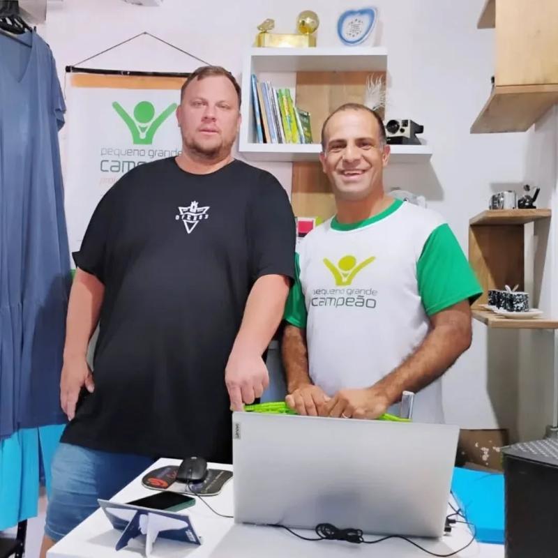 Voluntário Henrique