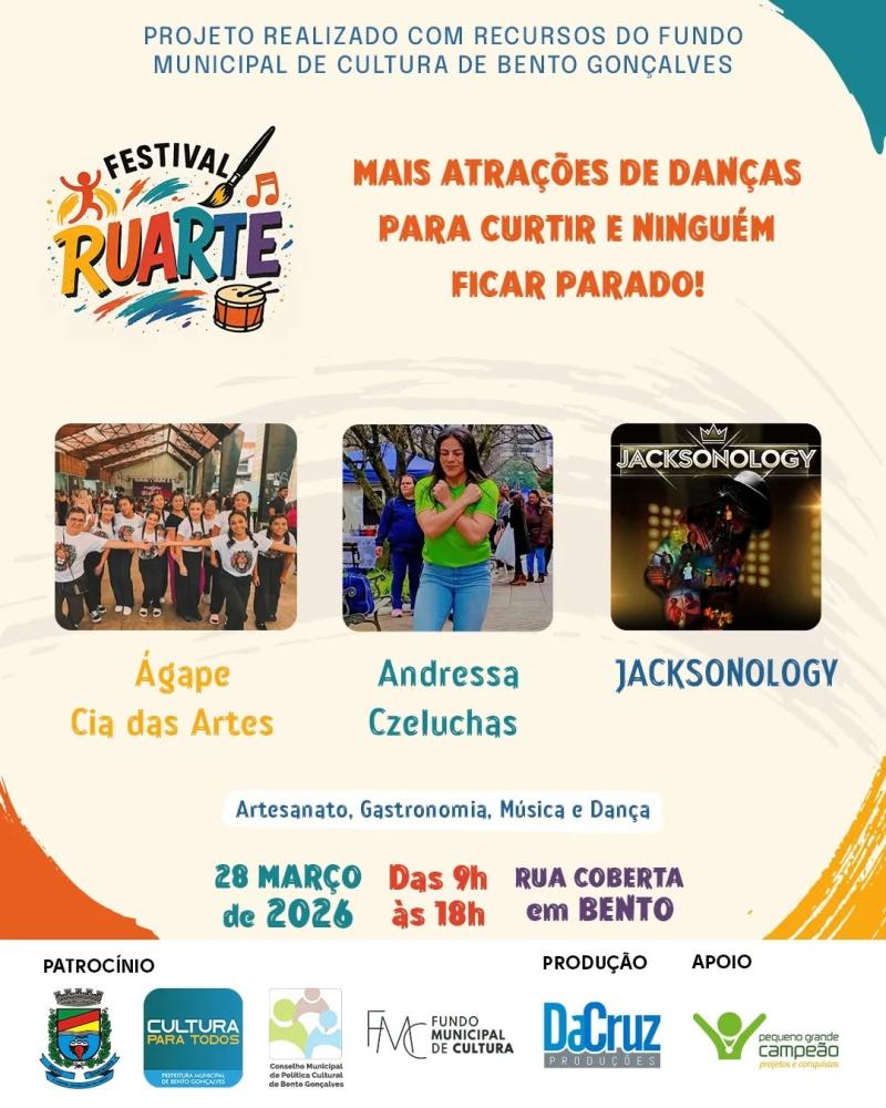 Preparados para muita dança no Festival Ruarte?