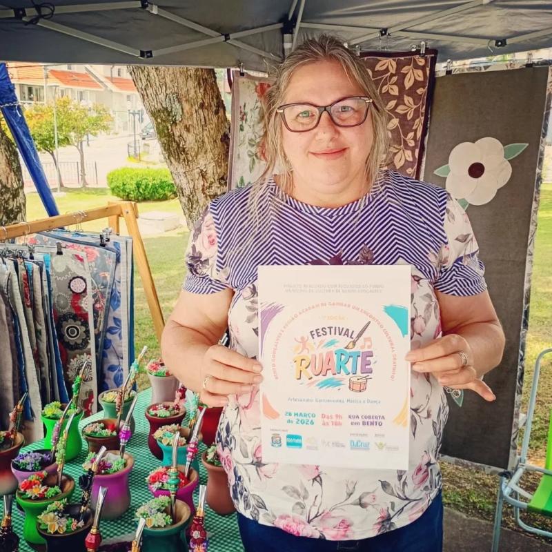 Festival Ruarte sendo divulgado!