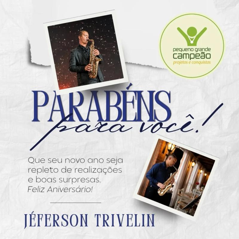 Parabéns, Maestro Jéferson!