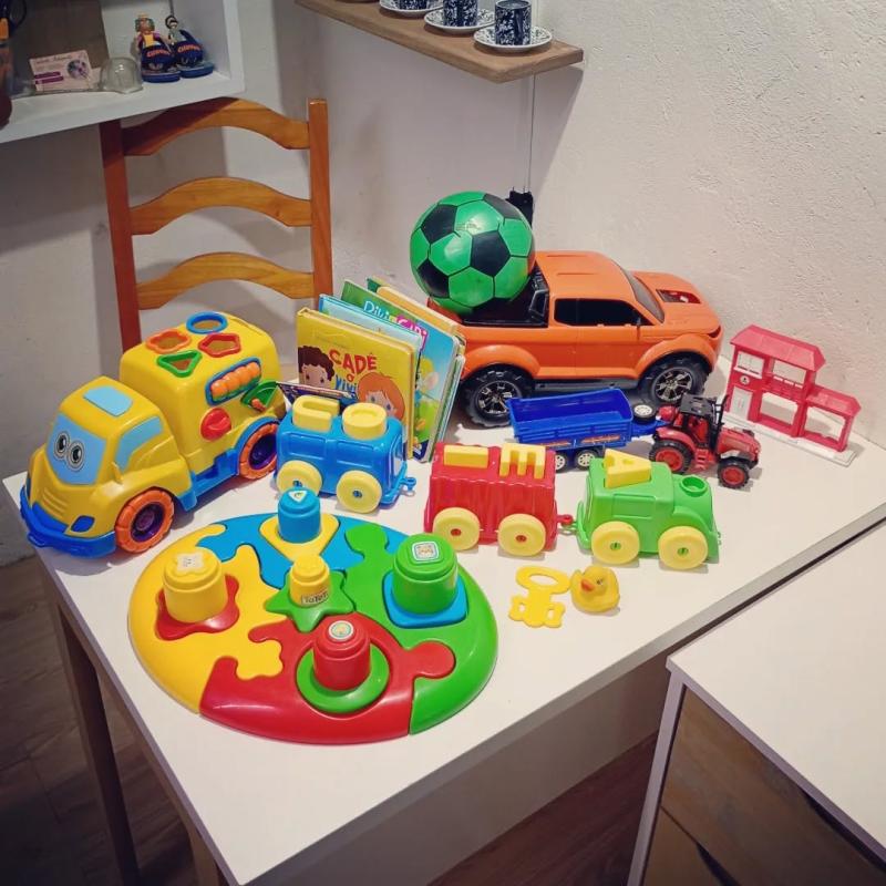 Doações recebidas na Sala/ Sede da Pequeno Grande Campeão. Doar faz bem, doe também!