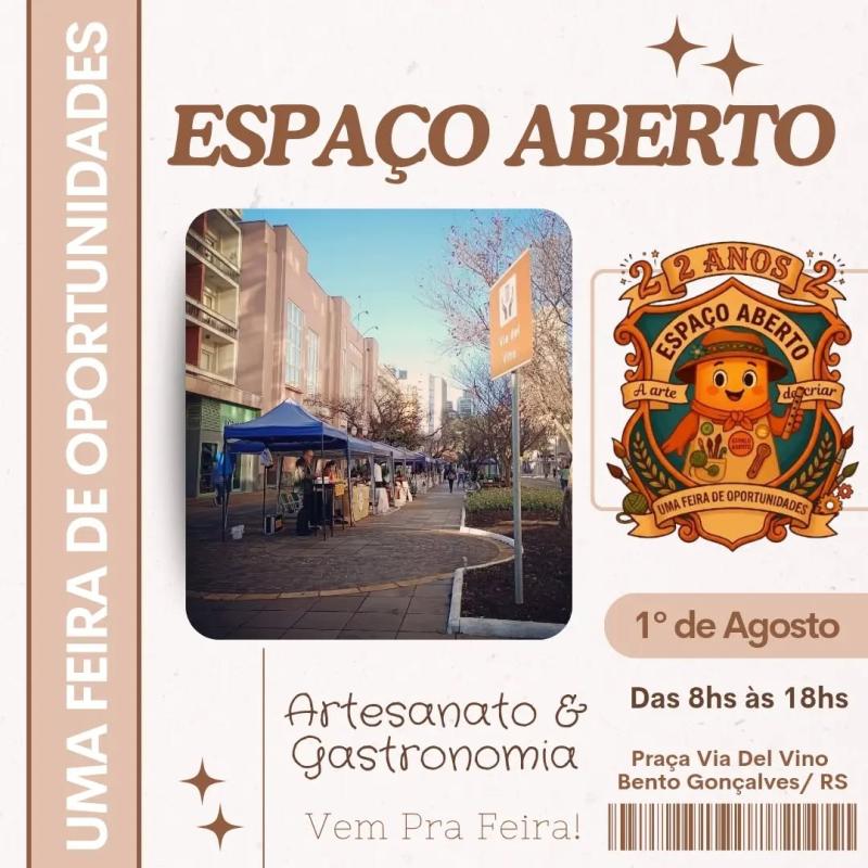 É Hoje, Dia de Espaço Aberto na Praça!