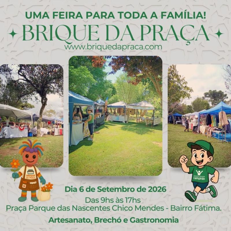 Domingo é Dia de Brique da Praça em Bento