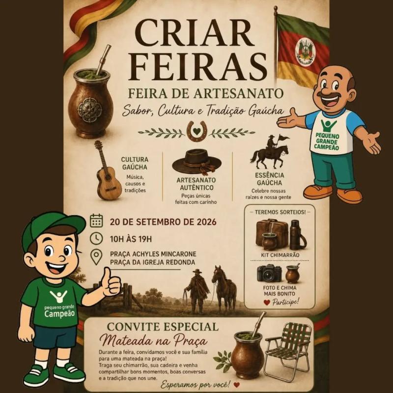 Setembro tem Criar! Sim, Vamos Juntos! Participe!