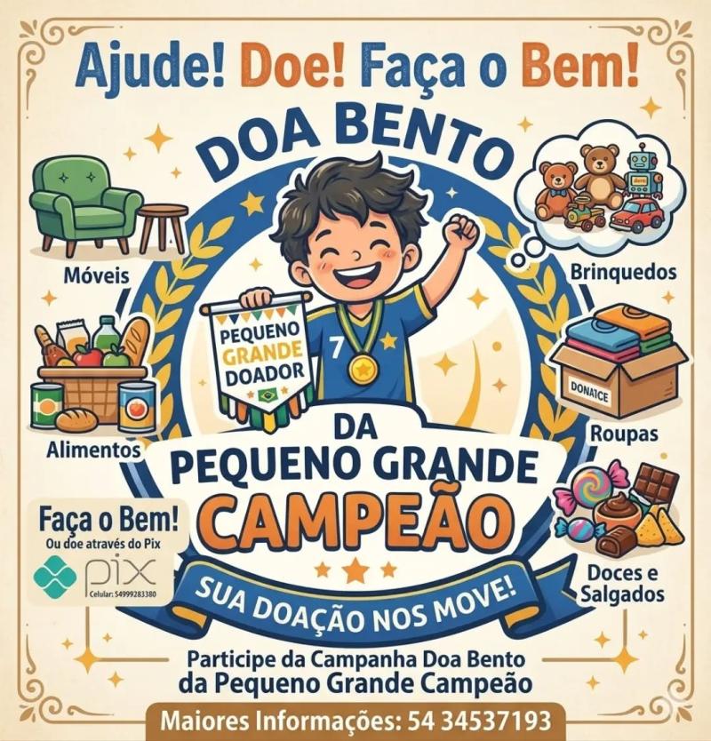 Vamos Doar!? Ajude! Faça a Sua Doação!