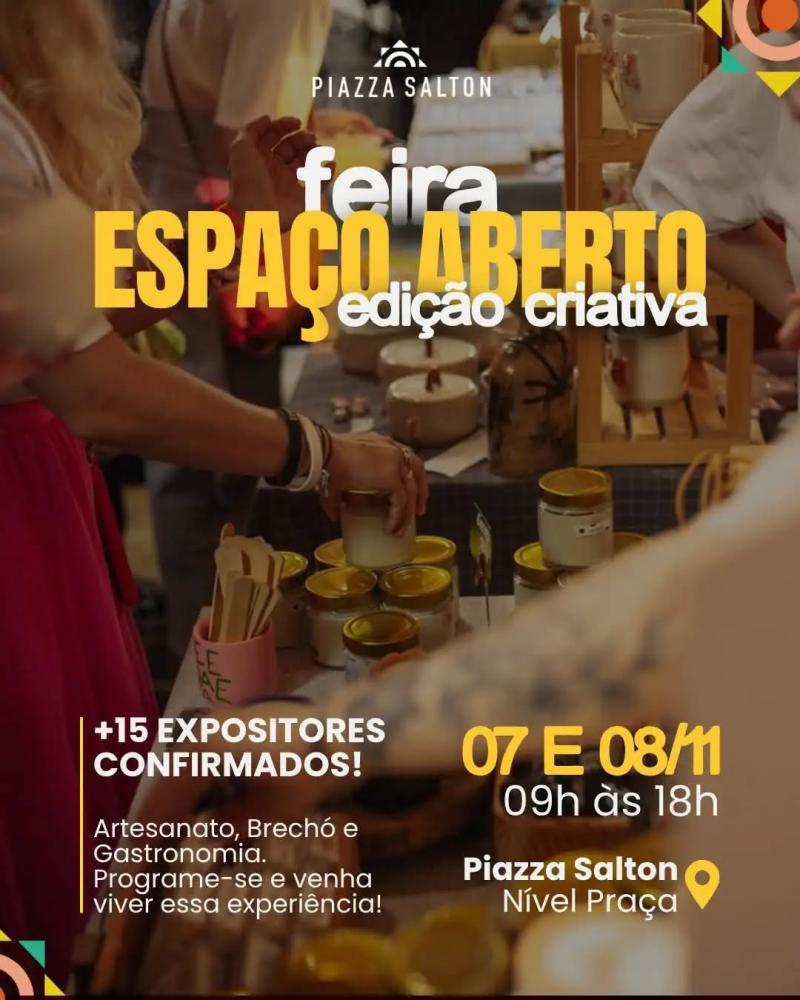 Feira no Shopping