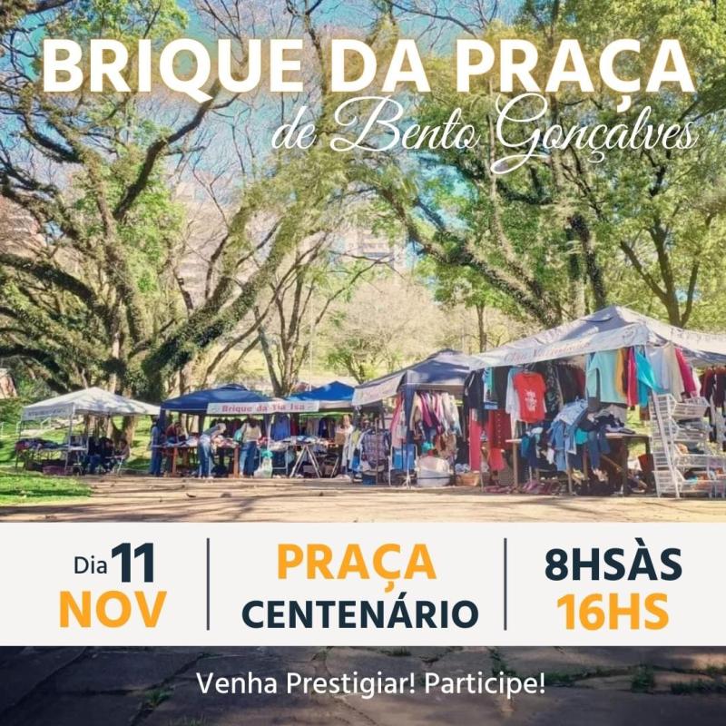 11 de novembro é Dia de Brique da Praça