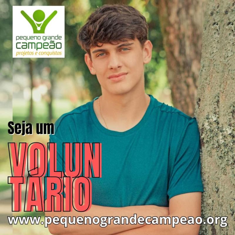 Seja +1 Voluntário!