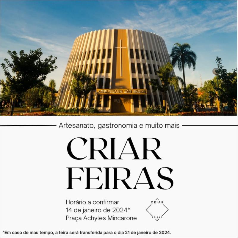 Criar Feiras