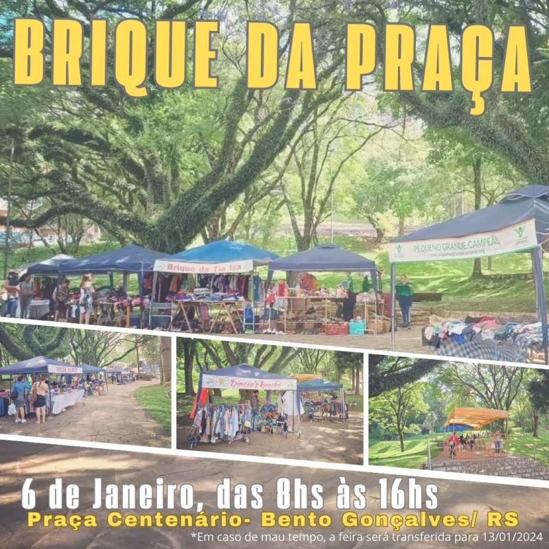 Janeiro tem Brique da Praça