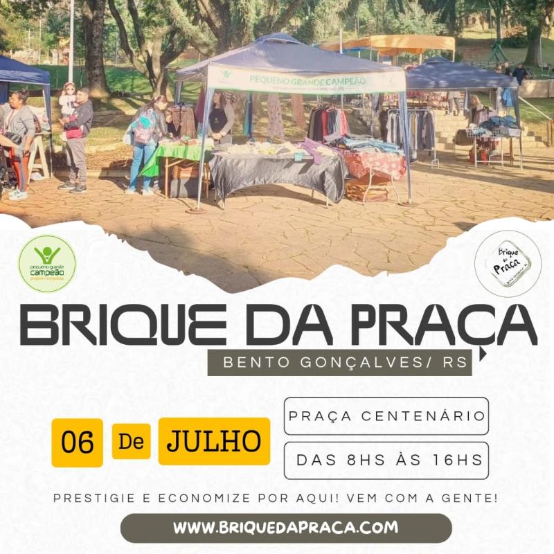 Julho tem Brique da Praça