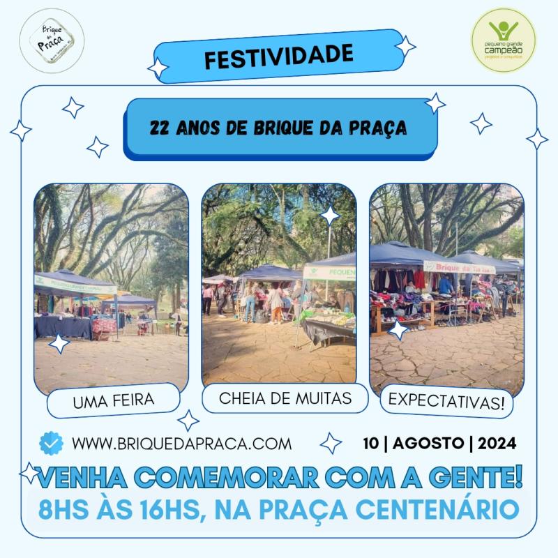 Festividade de 22 anos de Feira