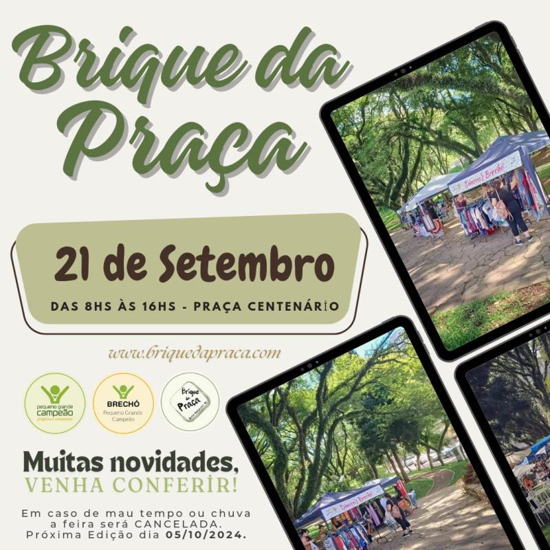 21 de Setembro tem Brique da Praça