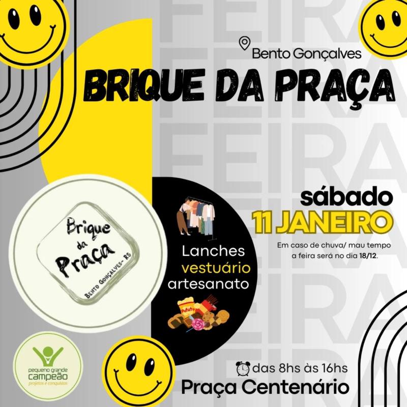 Sábado tem Brique da Praça