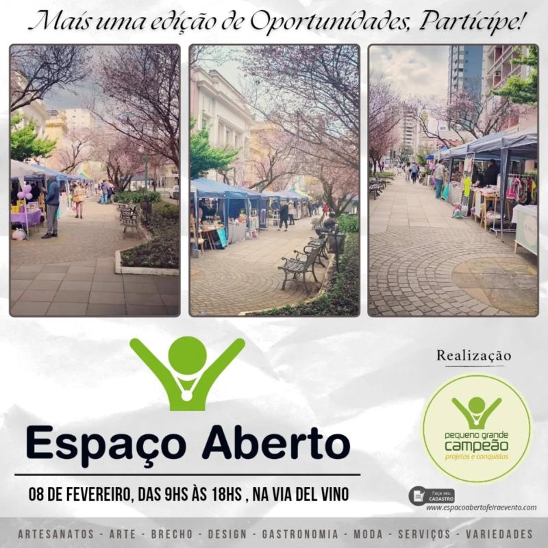 Espaço Aberto na Via Del Vino