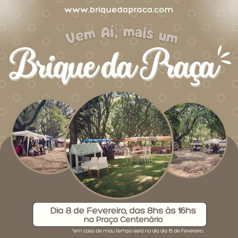 Sábado é dia de Brique da Praça e Espaço Aberto
