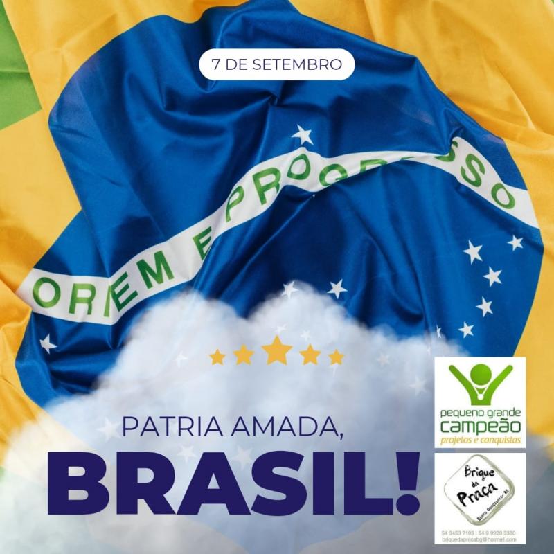 Patria Amada, Brasil!