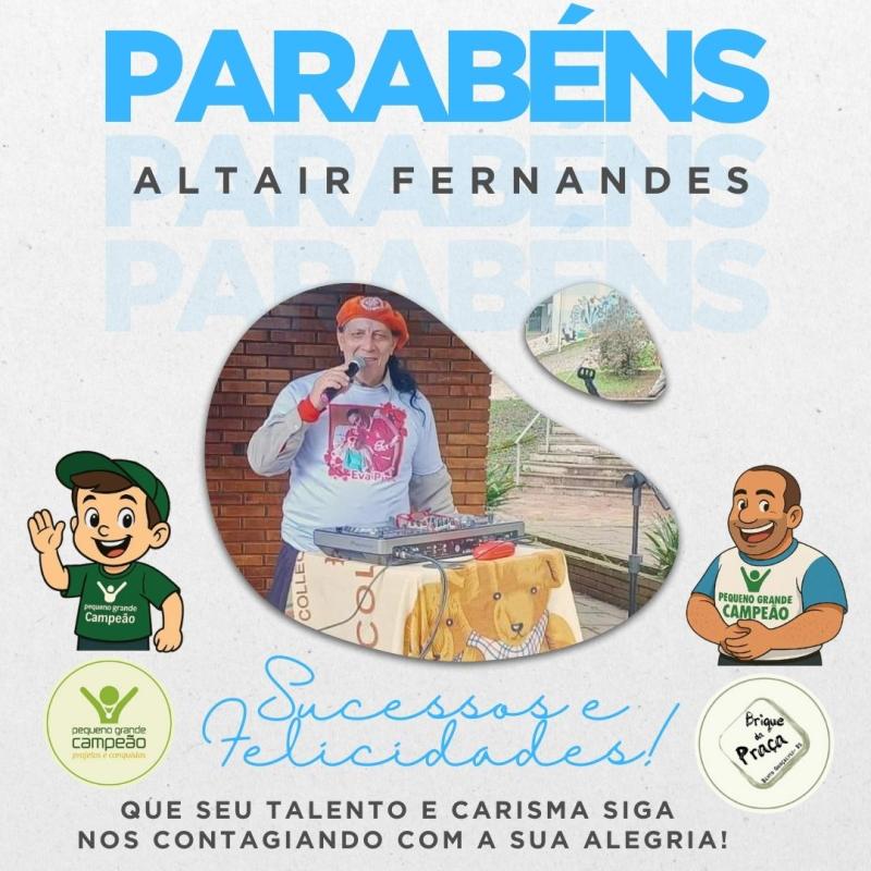 Parabéns, Altair!