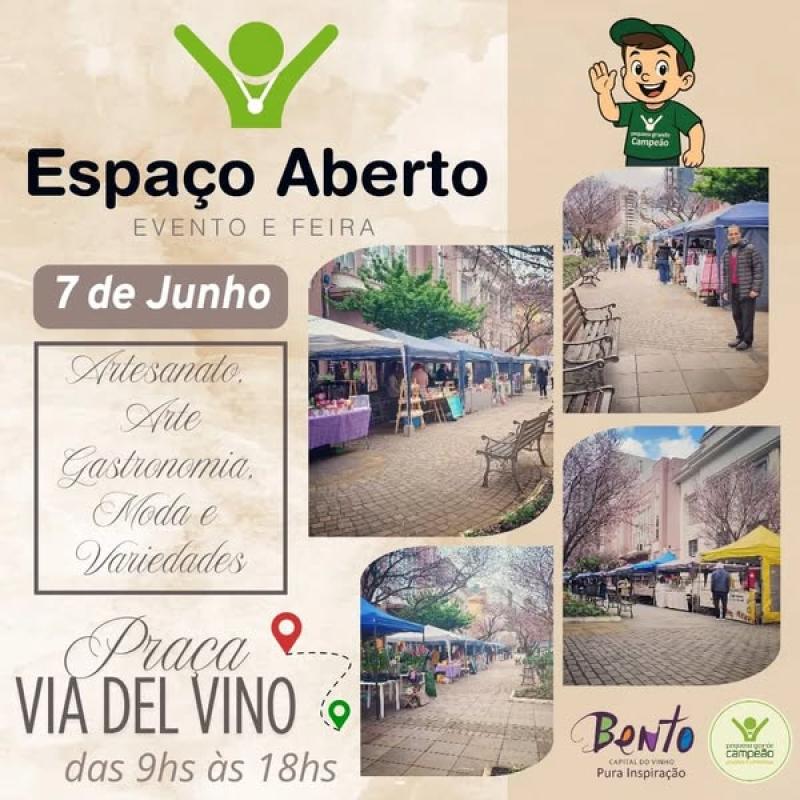 Espaço Aberto, na Via Del Vino com muitas Atrações!
