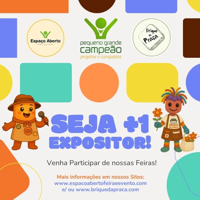 Seja +1 Expositor!