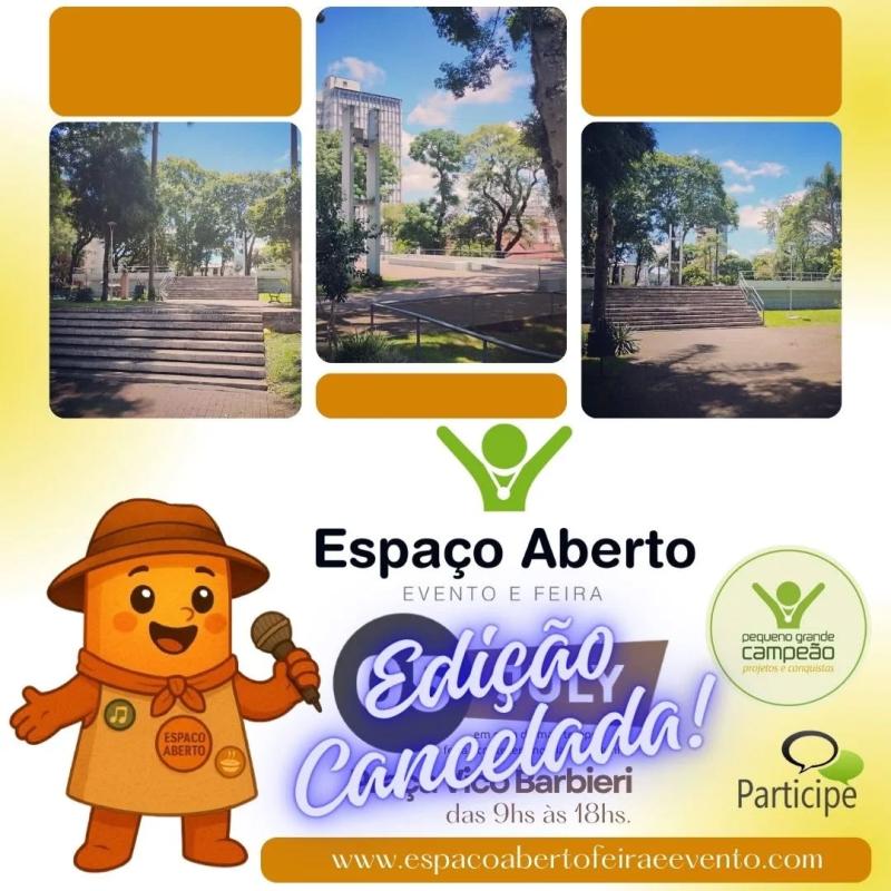 Edição Cancelada a Espaço Aberto