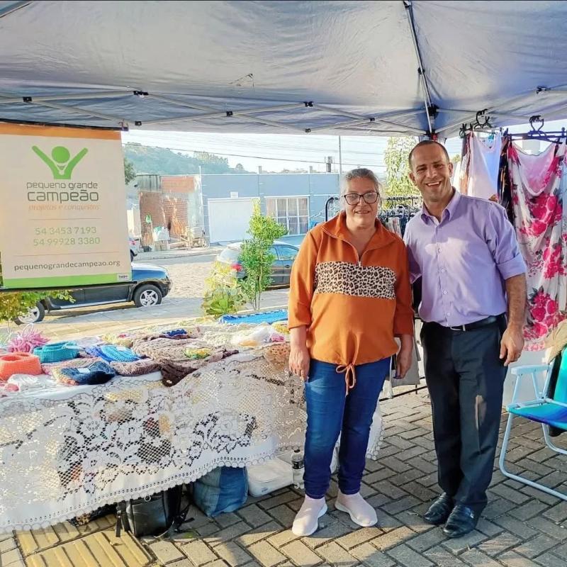 Pequeno Grande Campeão no Projeto Palco Livre!